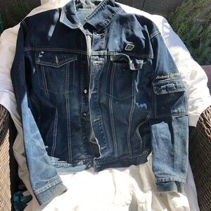 Johnny Blaze Jean jacket, size:  XL